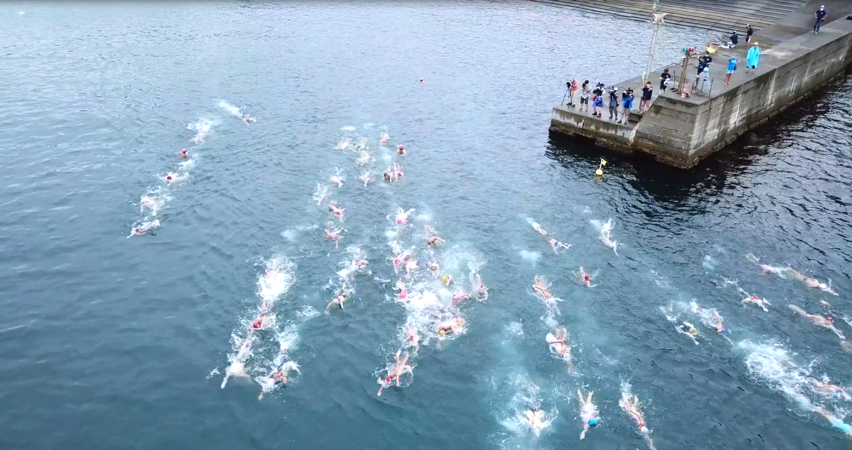 第75回 初島・熱海間団体遠泳大会
